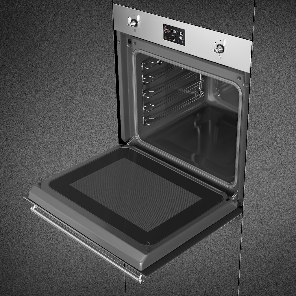 Smeg SO6302M2X 60cm Classic Speedwave XL Combi Microwave, Stainless Steel - Image 5