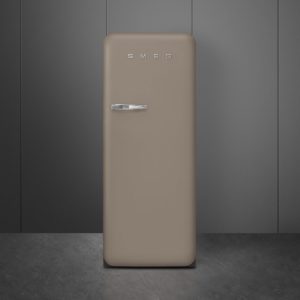 Smeg FAB28RDTP5 60cm 50s Style Right Hand Hinge Fridge with Icebox, Taupe - Image 9