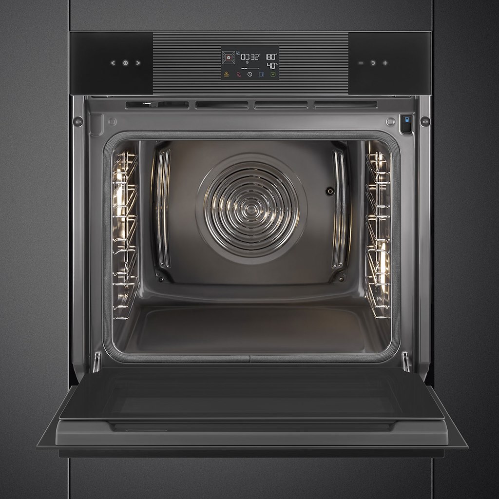 Smeg SOP6102S2PB3 60cm Linea Pyrolytic SteamOne Oven, Black - Image 5