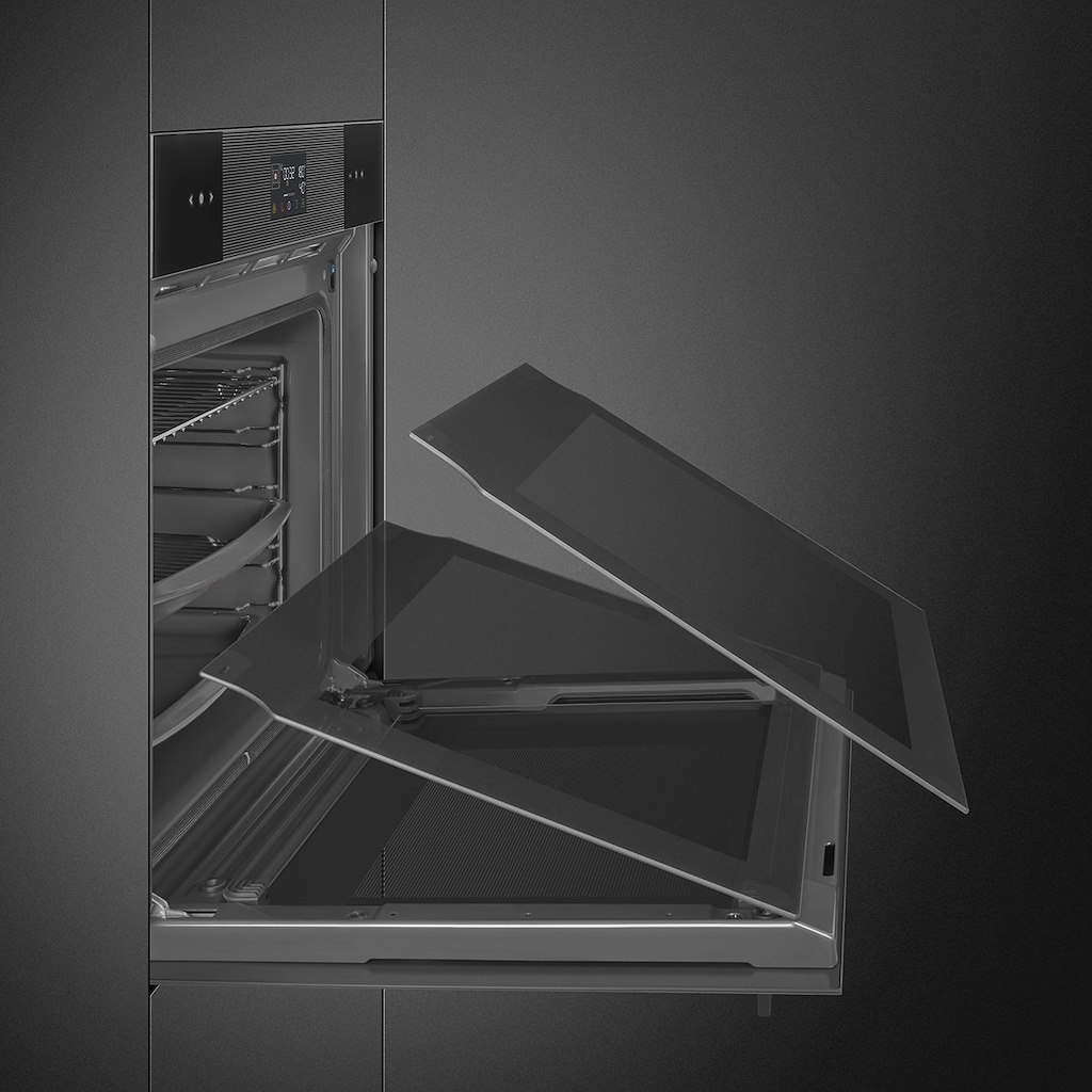 Smeg SOP6102S2PB3 60cm Linea Pyrolytic SteamOne Oven, Black - Image 7