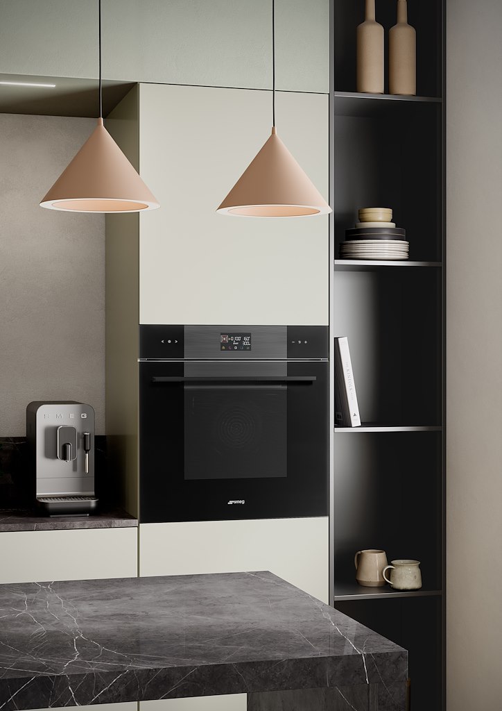 Smeg SO6102M2B3 60cm Linea Speedwave XL Combi Microwave , Black - Image 3