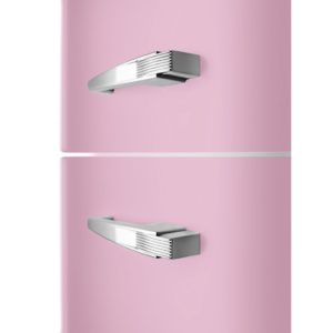 Smeg FAB32LPK5 60cm 50s Style Left Hand Hinge Fridge over Freezer, Pink - Image 5