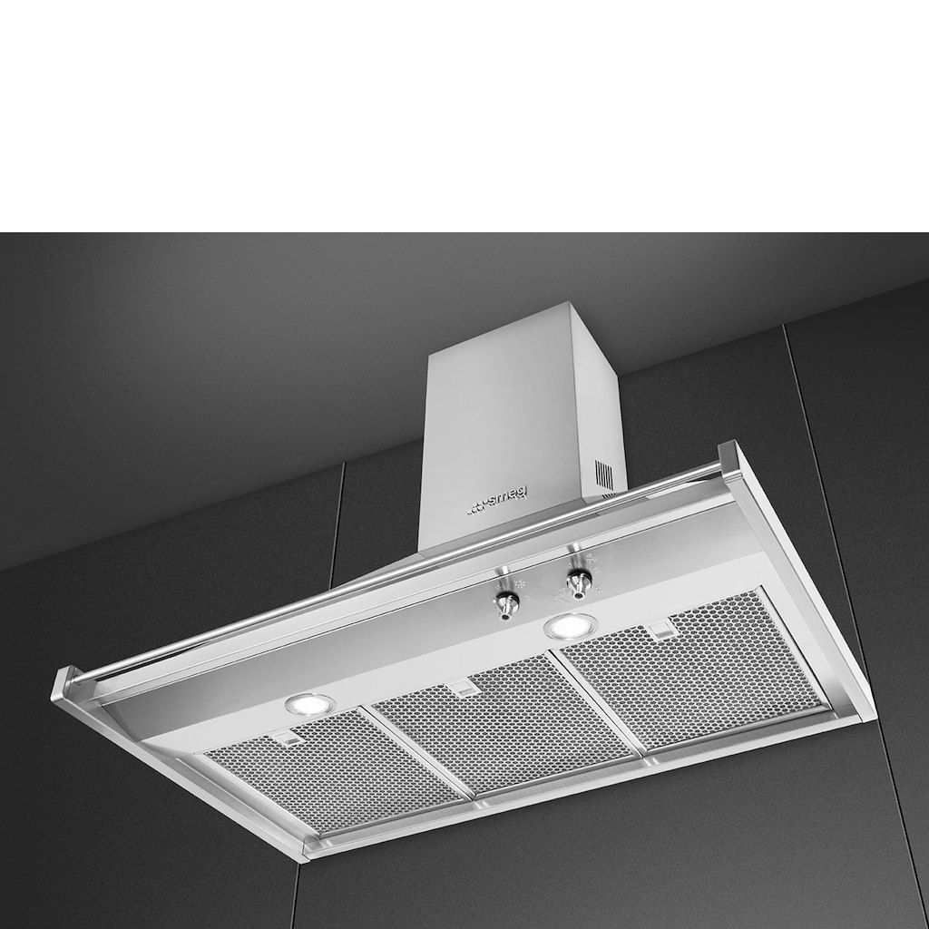 Smeg KD90HXE 90cm Opera Chimney Hood, Stainless Steel - Image 3