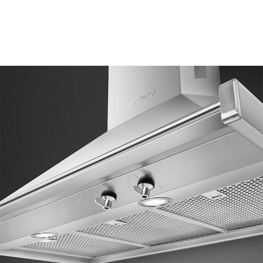 Smeg KD90HXE 90cm Opera Chimney Hood, Stainless Steel - Image 4