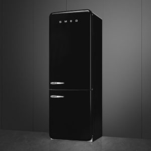 Smeg FAB38RBL5 70cm 50s Style Right Hand Hinge Fridge Freezer, Black - Image 4