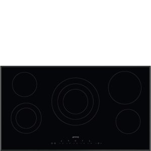 Smeg SE395ETB Ceramic Hob, Black