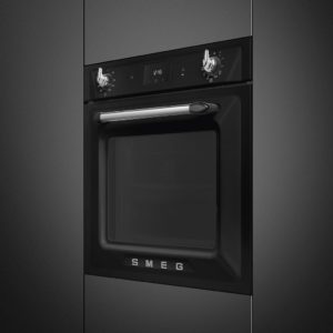 Smeg SOP6900TN 60cm Victoria Pyrolytic Single Oven, Black - Image 2