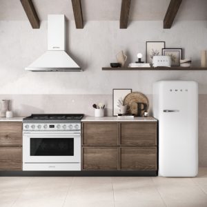 Smeg CPF9GPWH 90cm Portofino Dual Fuel Range Cooker, White - Image 6