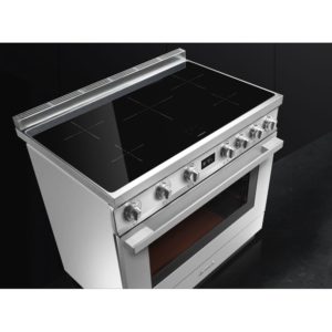 Smeg CPF9IPX 90cm Portofino Electric Range Cooker, Stainless Steel - Image 3