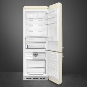 Smeg FAB38RCR5 70cm 50s Style Right Hand Hinge Fridge Freezer, Cream - Image 2