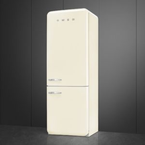 Smeg FAB38RCR5 70cm 50s Style Right Hand Hinge Fridge Freezer, Cream - Image 4