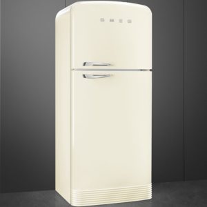 Smeg FAB50RCR5 80.4cm 50s Style Right Hand Hinge Fridge Freezer, Cream - Image 3