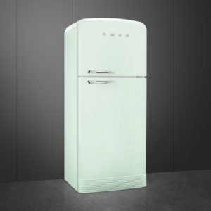 Smeg FAB50RPG5 80.4cm 50s Style Right Hand Hinge Fridge Freezer, Pastel Green - Image 3