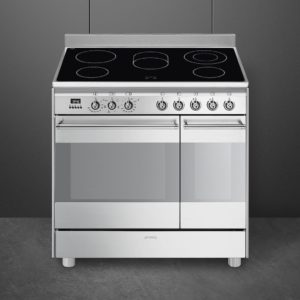 Smeg SUK92CMX9 90cm Concert Electric Range Cooker, Stainless Steel - Image 2