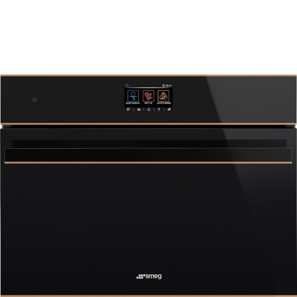 Smeg SO4604S4PNR 45cm Dolce Stil Novo Steam 100 PRO Oven, Copper Trim - Image 3