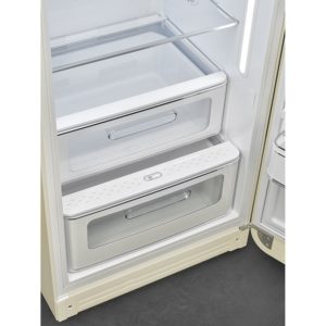 Smeg FAB28RCR5UK 60cm 50s Style Right Hand Hinge Fridge with Icebox, Cream - Image 8