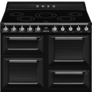 Smeg TR4110IBL2 110cm Victoria Electric Range Cooker, Black