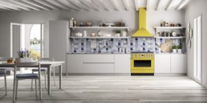 Smeg CPF9IYW 90cm Portofino Electric Range Cooker, Yellow - Image 4