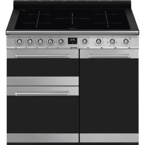 Smeg SY103I 100cm Symphony Electric Range Cooker, Stainless Steel