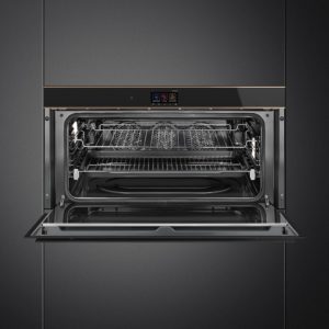 Smeg SFPR9604TNR 90cm Dolce Stil Novo Pyrolytic Single Oven Copper Trim - Image 5