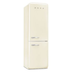 Smeg FAB32RCR5UK 60cm 50s Style Right Hand Hinge Fridge Freezer, Cream - Image 2