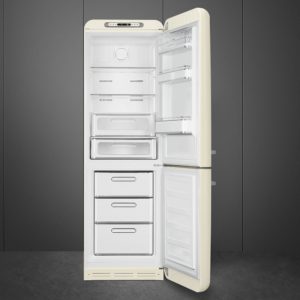 Smeg FAB32RCR5UK 60cm 50s Style Right Hand Hinge Fridge Freezer, Cream - Image 3