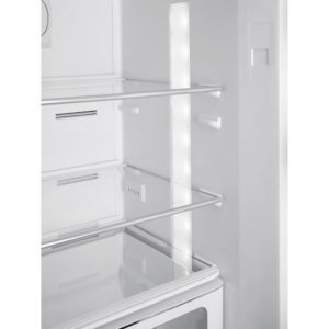 Smeg FAB32RCR5UK 60cm 50s Style Right Hand Hinge Fridge Freezer, Cream - Image 4