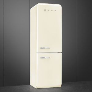 Smeg FAB32RCR5UK 60cm 50s Style Right Hand Hinge Fridge Freezer, Cream - Image 9