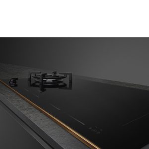 Smeg PM6954R 90cm Dolce Stil Novo Mixed Fuel Hob with Copper Trim Auto Vent - Image 6