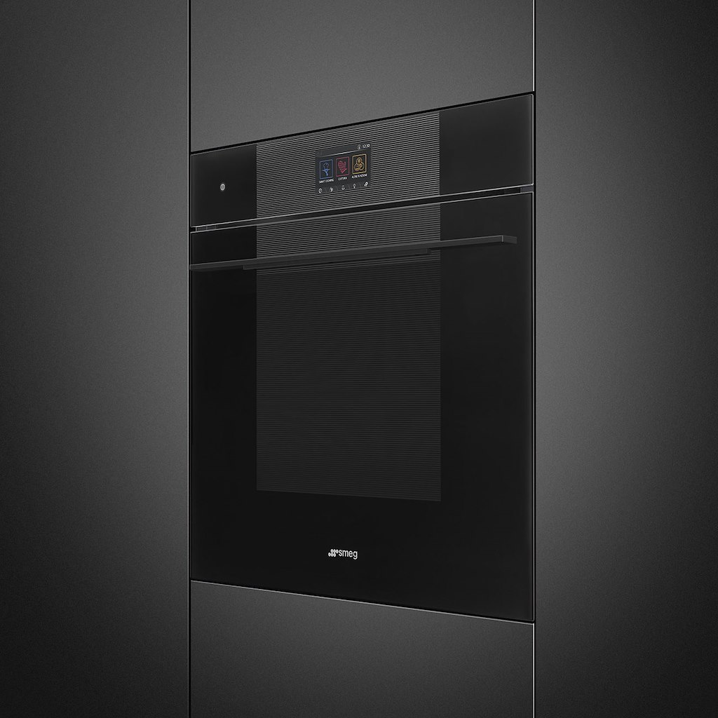 Smeg SO6104APB3 60cm Linea Omnichef Single Oven, Black - Image 2