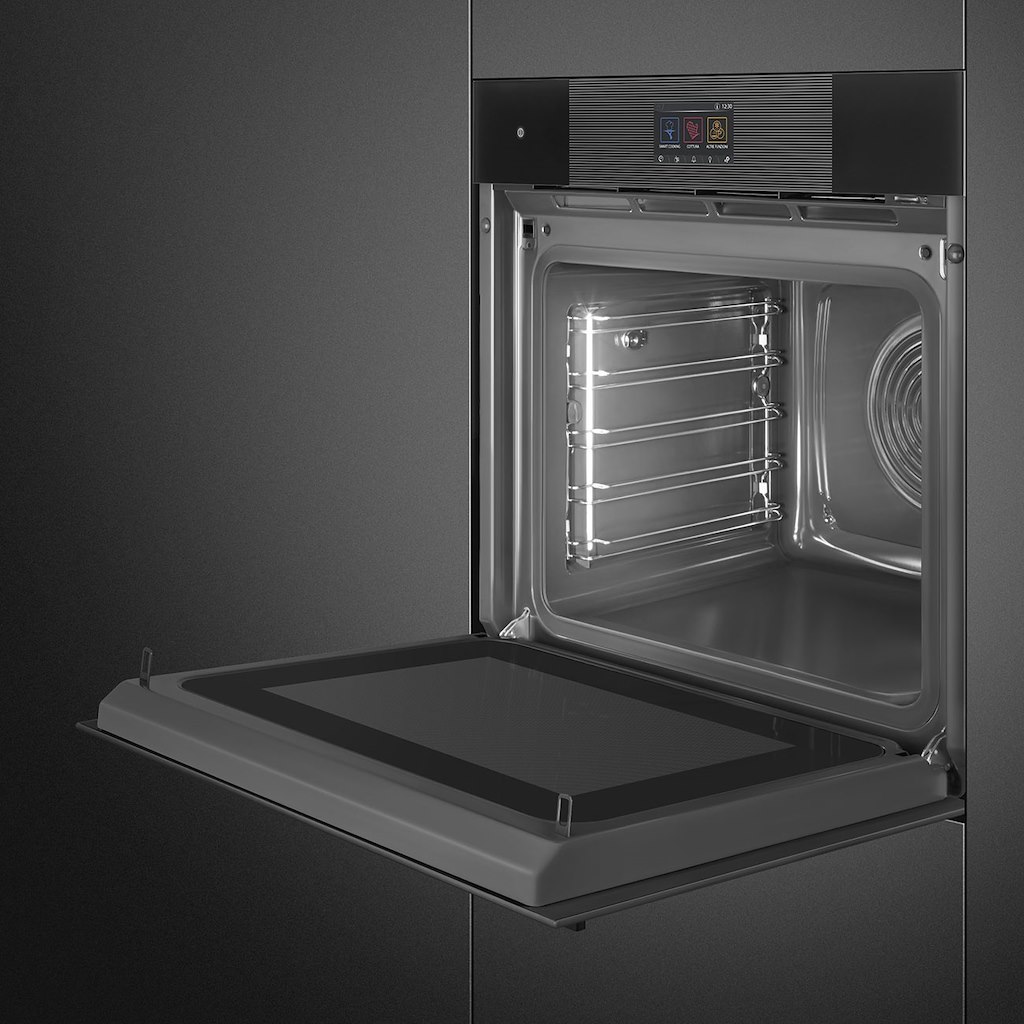 Smeg SO6104APB3 60cm Linea Omnichef Single Oven, Black - Image 7