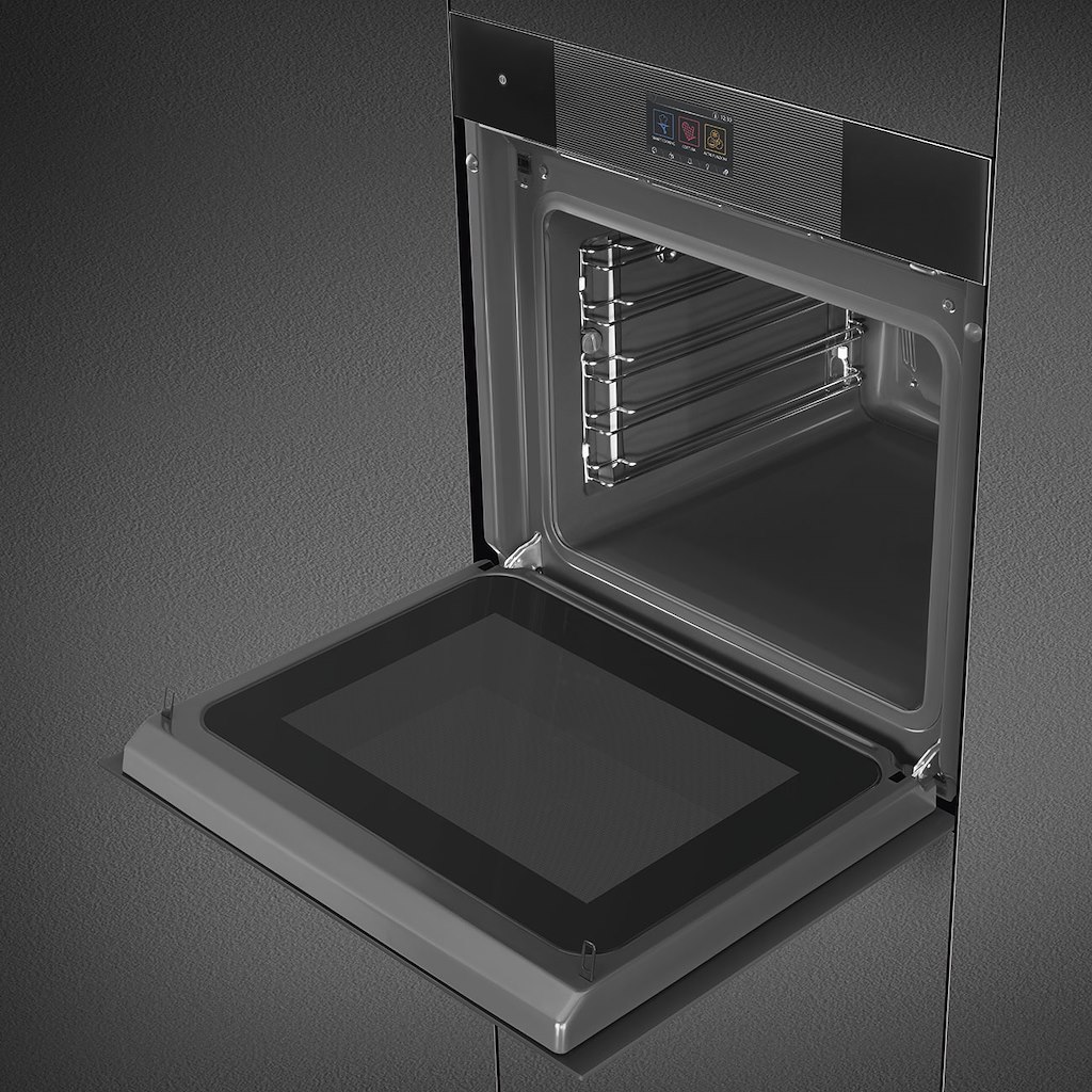 Smeg SO6104APB3 60cm Linea Omnichef Single Oven, Black - Image 8