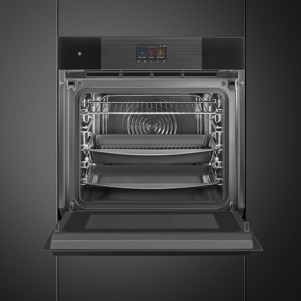 Smeg SO6104APB3 60cm Linea Omnichef Single Oven, Black - Image 10