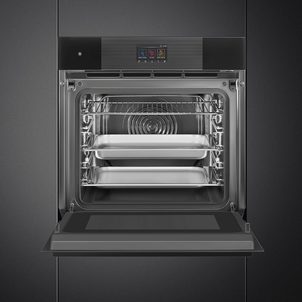 Smeg SO6104APB3 60cm Linea Omnichef Single Oven, Black - Image 11