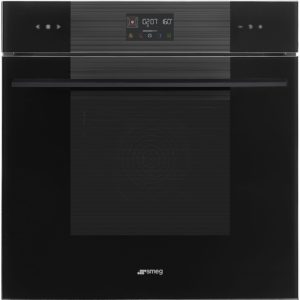 Smeg SOP6102TB3 60cm Linea Pyrolytic Single Oven, Black