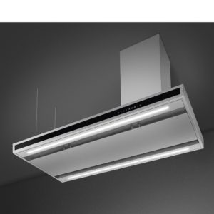 Smeg KLTI12L4X 120cm Alta Island Hood in Stainless Steel Auto Vent 2.0 - Image 3