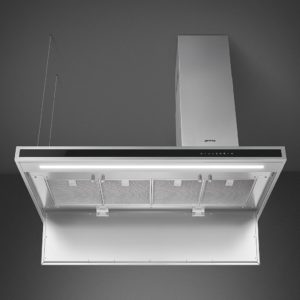 Smeg KLTI12L4X 120cm Alta Island Hood in Stainless Steel Auto Vent 2.0 - Image 5