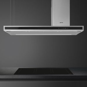 Smeg KLTI12L4X 120cm Alta Island Hood in Stainless Steel Auto Vent 2.0 - Image 6