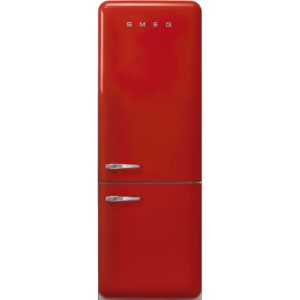 Smeg FAB38RRD5 70cm 50s Style Right Hand Hinge Fridge Freezer, Red