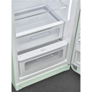 Smeg FAB28RPG5UK Retro Tall Fridge with Ice Box - Pastel Green - Image 6