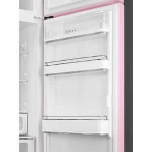 Smeg FAB30RPK5 60cm 50s Style Right Hand Hinge Freezer over Fridge, Pink - Image 7