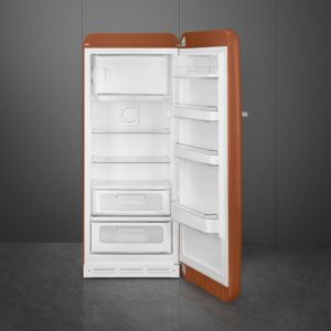 Smeg FAB28RDRU5 60cm 50s Style Right Hand Hinge Fridge with Icebox, Rust - Image 4