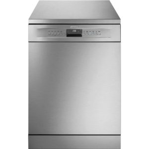 Smeg DF344BX 60cm Freestanding Dishwasher, Stainless Steel