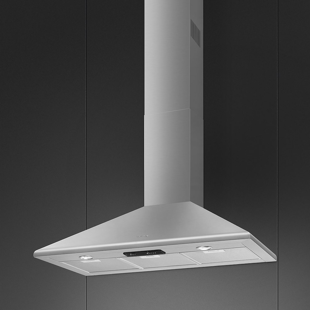 Smeg KSED95XE 90cm Chimney Hood, Stainless Steel - Image 2