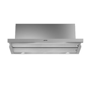 Smeg KSET900XE 90cm Telescopic Hood with Stainless Steel Front Panel - Image 2