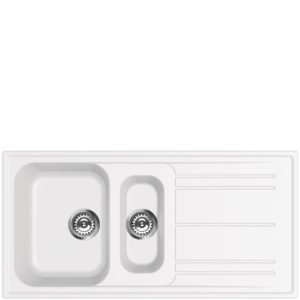 Smeg LZ102B Sink, White