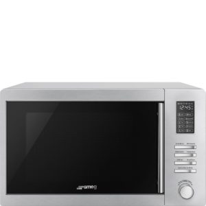 Smeg MOE34CXIUK 34 Litre Freestanding Combination Microwave in Stainless Steel