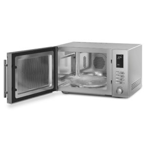 Smeg MOE34CXIUK 34 Litre Freestanding Combination Microwave in Stainless Steel - Image 3