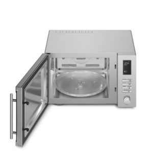 Smeg MOE34CXIUK 34 Litre Freestanding Combination Microwave in Stainless Steel - Image 4