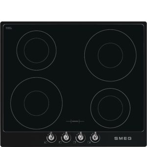 Smeg SI964NM 60cm Victoria Induction Hob with Black Frame